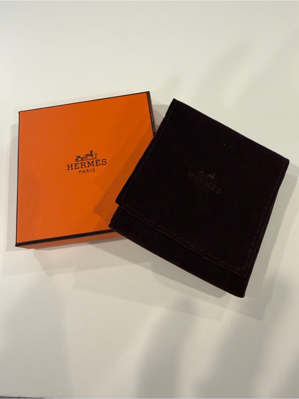 Hermes Black Enamel H Bracelet with Palladium Hardware - Picture 7 of 7